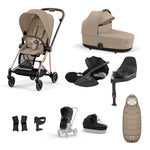 Cybex Mios Travel System - Rosegold / Cozy Beige