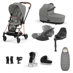 Cybex Mios Travel System - Rosegold / Mirage Grey