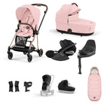 Cybex Mios Travel System - Rosegold / Peach Pink