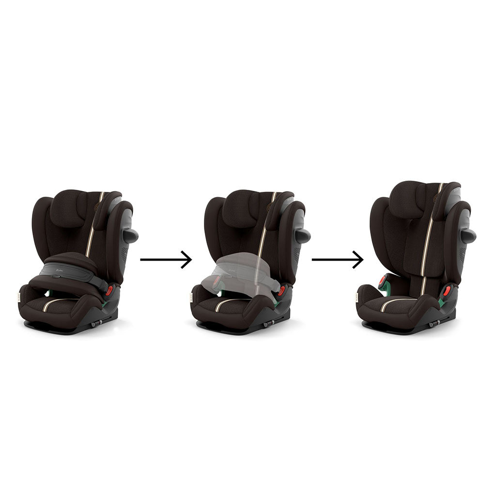 Cybex Pallas G3 i-Size Car Seat Chocolate Brown Plus 2