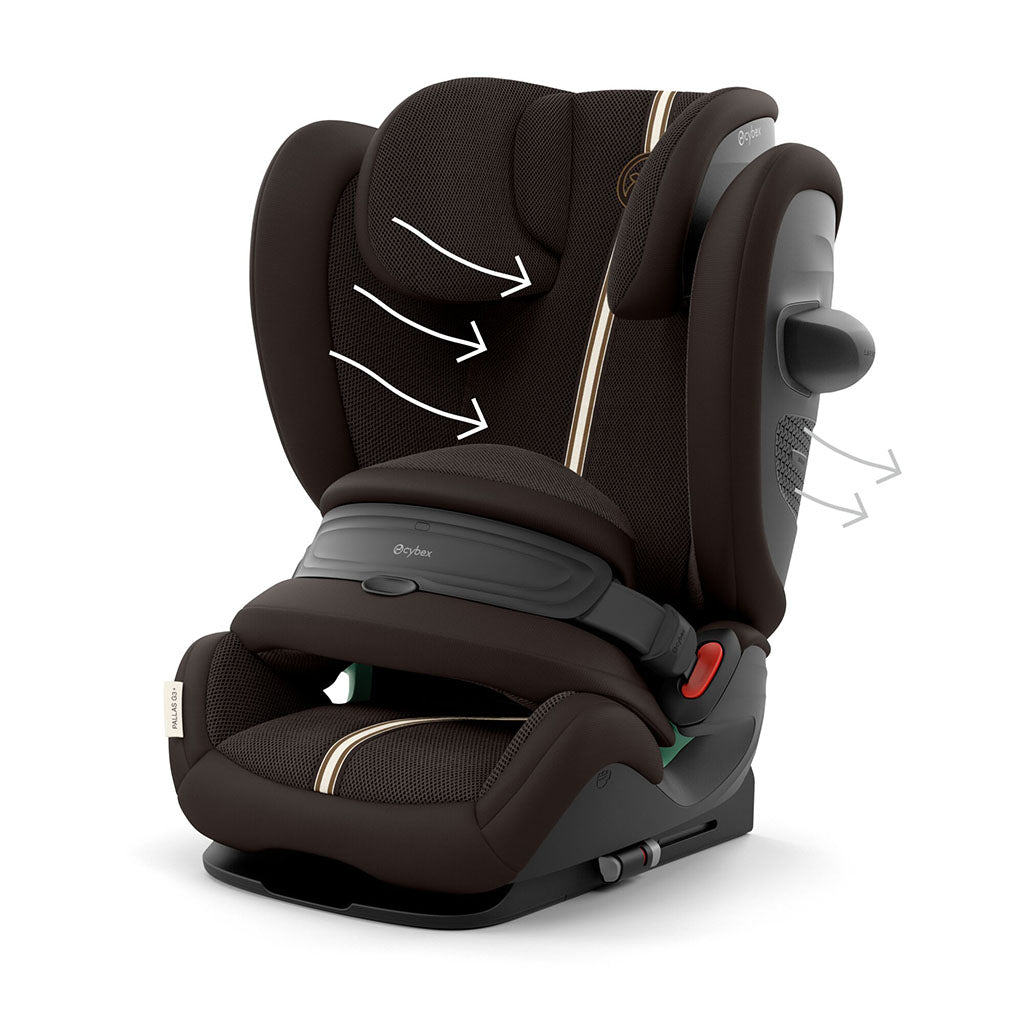 Cybex Pallas G3 i-Size Car Seat Chocolate Brown Plus 5
