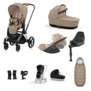 Cybex Priam Travel System - Chrome Brown / Cozy Beige