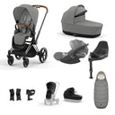 Cybex Priam Travel System - Chrome Brown / Mirage Grey