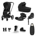 Cybex Priam Travel System - Matt Black / Sepia Black