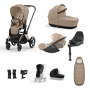 Cybex Priam Travel System - Rosegold / Cozy Beige
