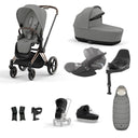 Cybex Priam Travel System - Rosegold / Mirage Grey