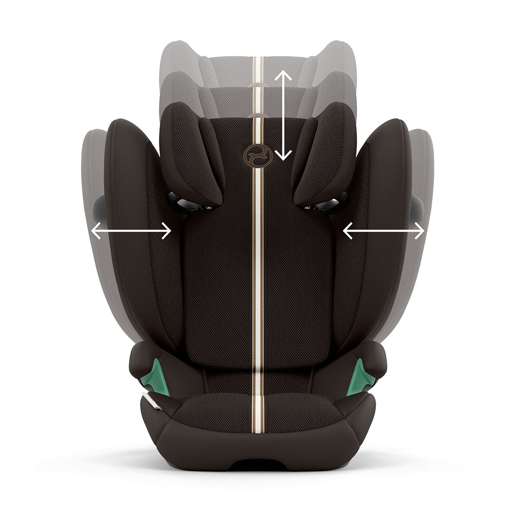 Cybex Solution G2 Car Seat Chocolate Brown Plus 8