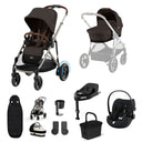 Cybex e-Gazelle S 11 Piece Cloud G i-Size Bundle - Chocolate Brown