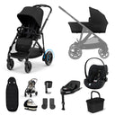 Cybex e-Gazelle S 11 Piece Cloud G i-Size Bundle - Moon Black