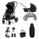 Cybex e-Gazelle S 9 Piece Bundle - Moon Black
