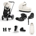 Cybex e-Priam Travel System - Chrome Black / Off White