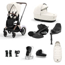 Cybex e-Priam Travel System - Rosegold / Off White