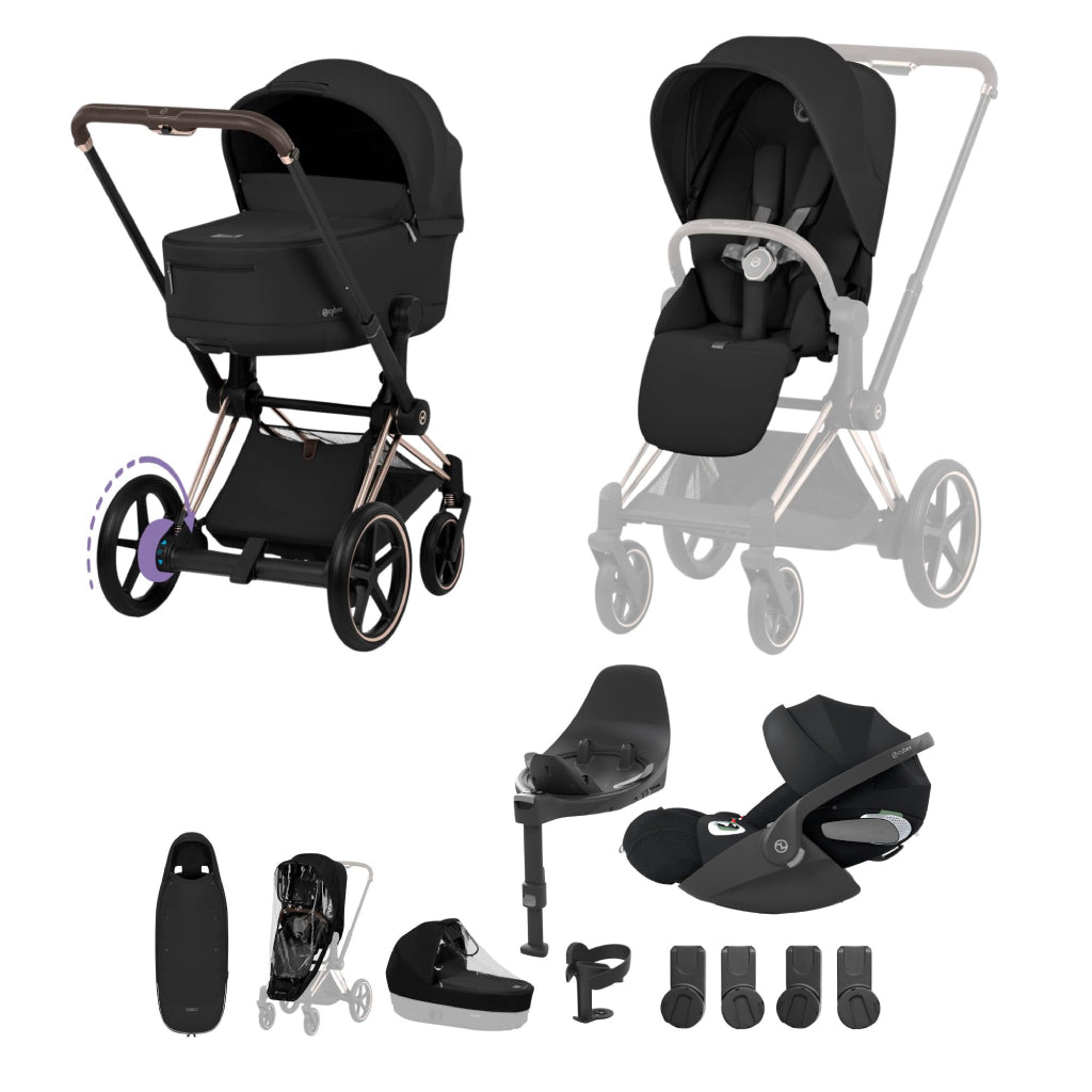 Cybex e-Priam Comfort Ultimate Accessory Bundle