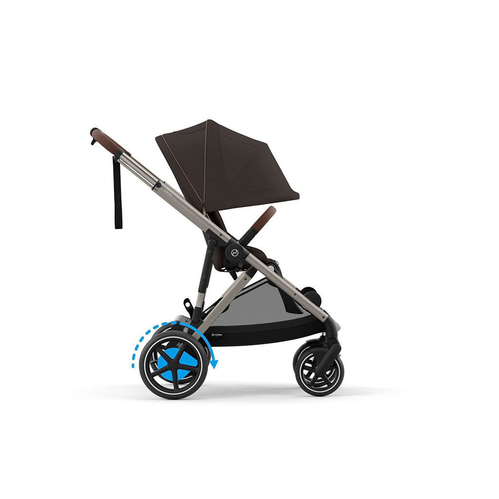 Cybex e-Gazelle S Pushchair - Chocolate Brown