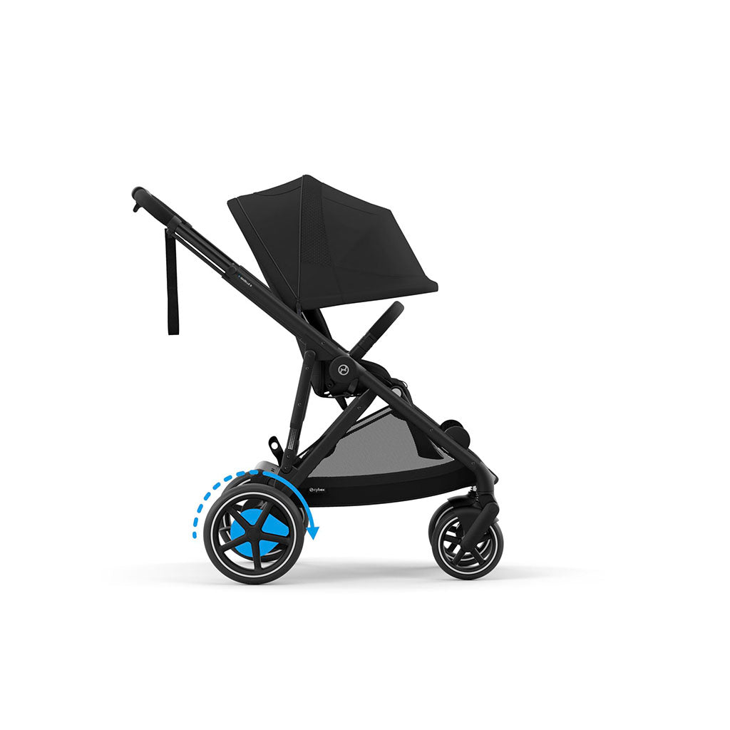 Cybex e-Gazelle S Pushchair - Moon Black