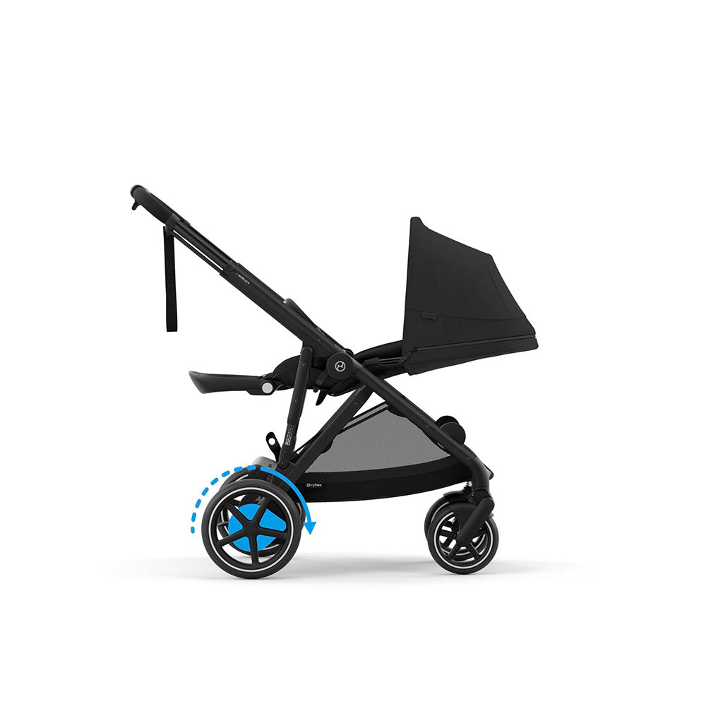 Cybex e-Gazelle S Pushchair - Moon Black