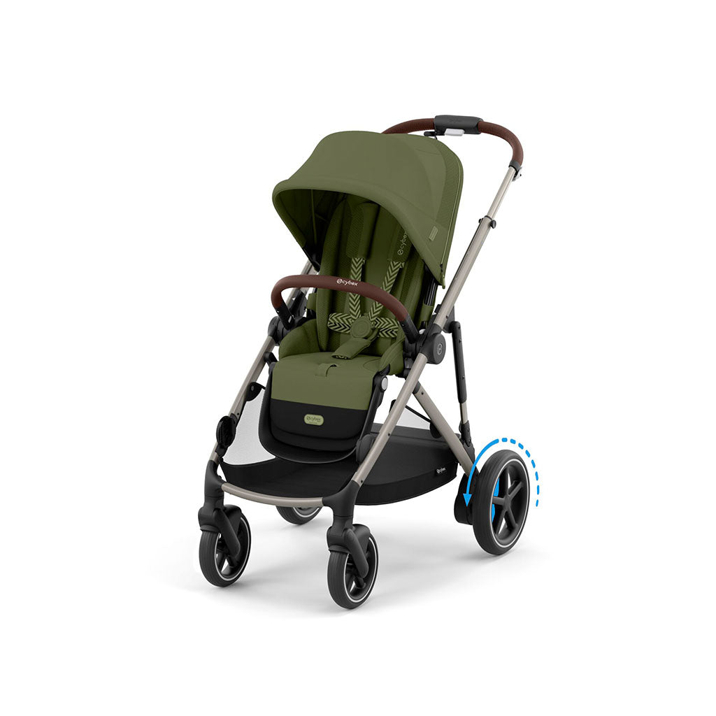 Cybex e-Gazelle S Pushchair - Moss Green