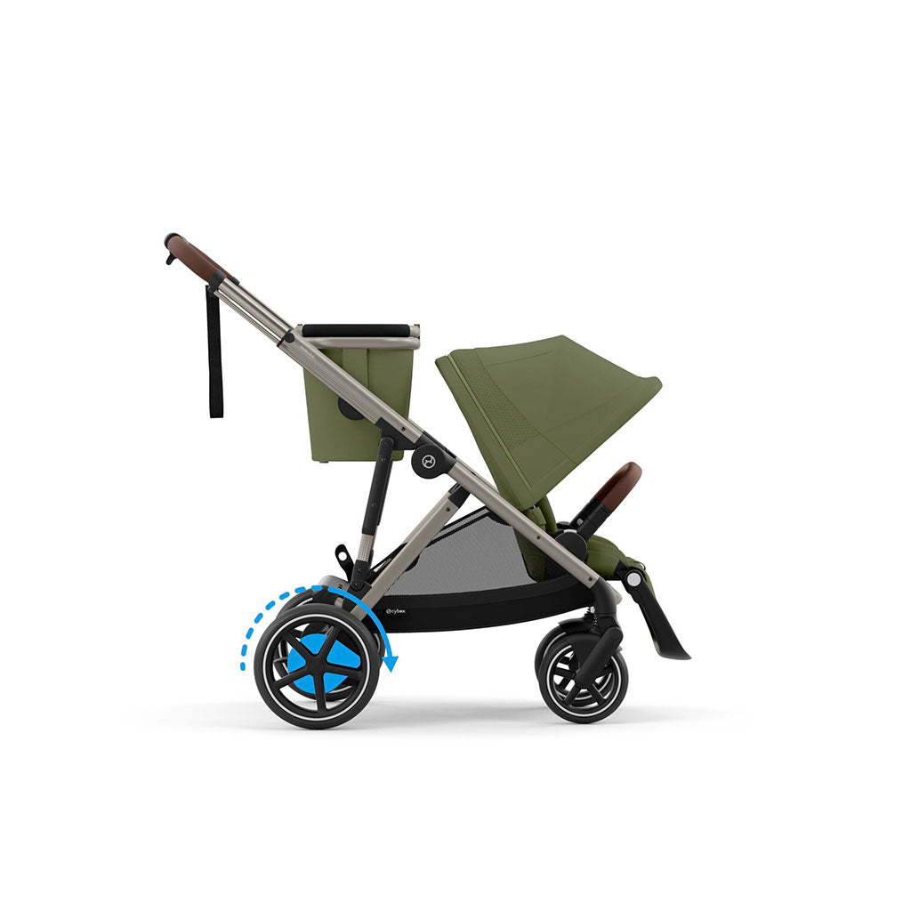 Cybex e-Gazelle S Pushchair - Moss Green