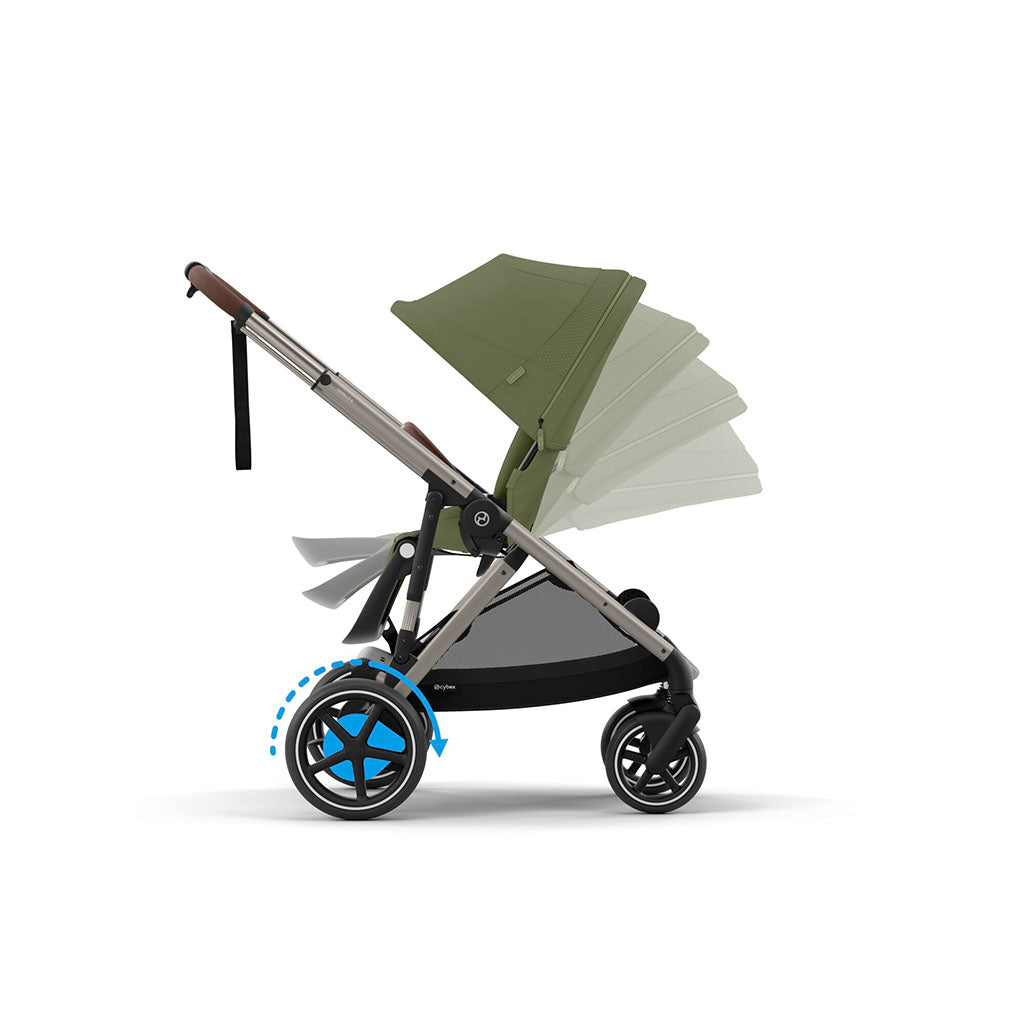 Cybex e-Gazelle S Pushchair - Moss Green