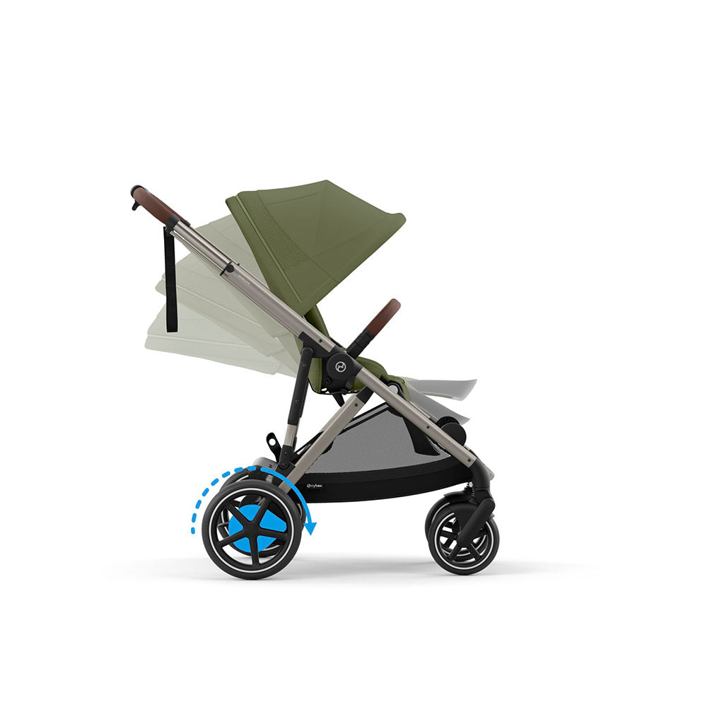 Cybex e-Gazelle S Pushchair - Moss Green