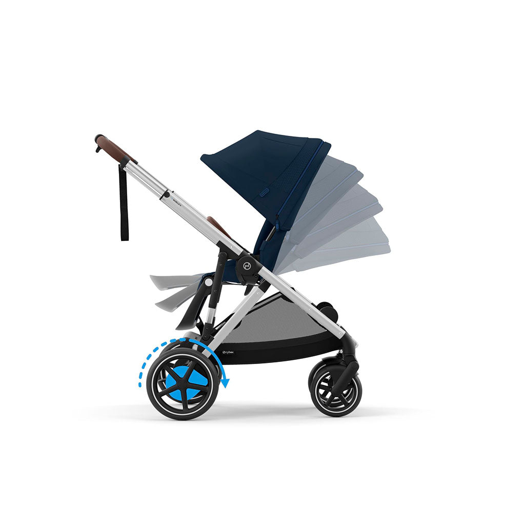 Cybex e-Gazelle S Pushchair - Ocean Blue
