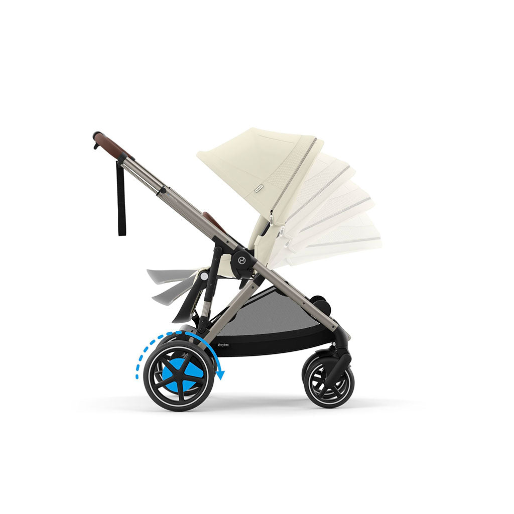 Cybex e-Gazelle S Pushchair - Seashell Beige