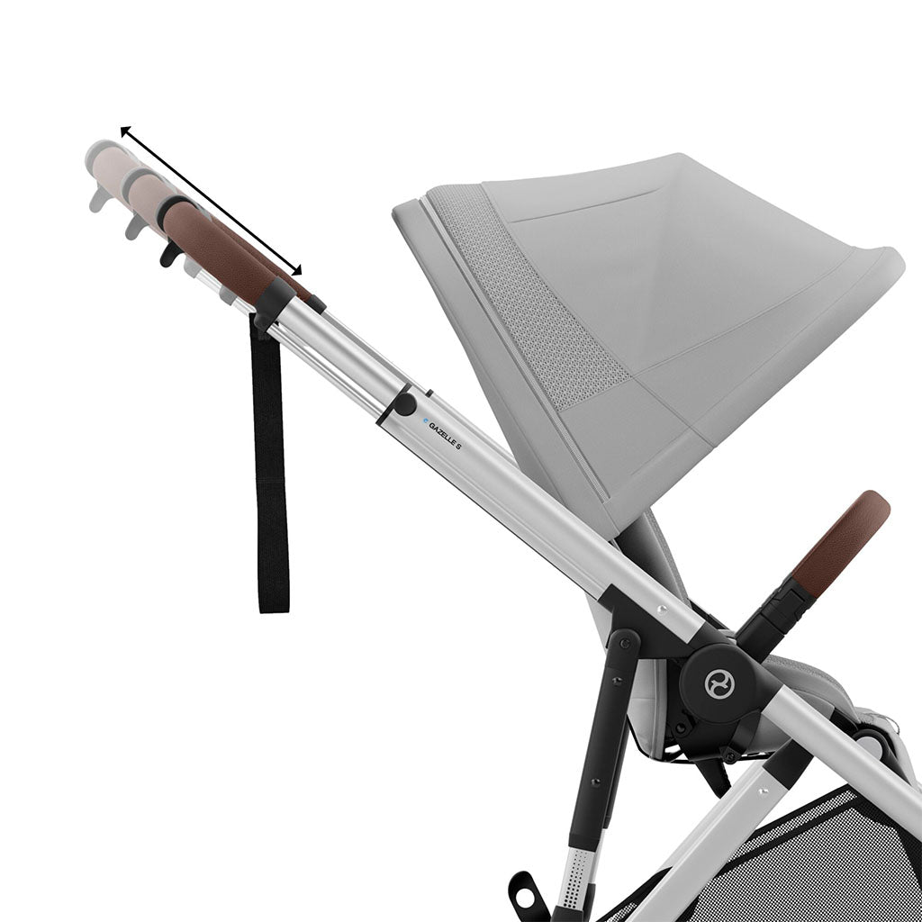 Cybex e-Gazelle S Pushchair - Stone Grey