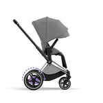 Cybex e-Priam Travel System - Chrome Black / Mirage Grey