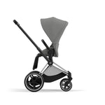 Cybex e-Priam Travel System - Chrome Black / Mirage Grey