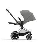 Cybex e-Priam Travel System - Chrome Black / Mirage Grey