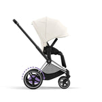 Cybex e-Priam Travel System - Chrome Black / Off White
