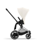 Cybex e-Priam Travel System - Chrome Black / Off White