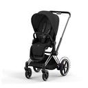 Cybex e-Priam Pushchair - Chrome Black / Sepia Black
