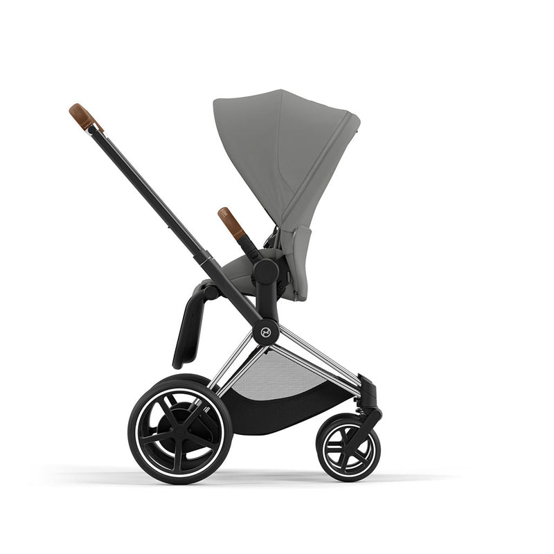 Cybex e-Priam Pushchair - Chrome Brown / Mirage Grey