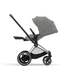 Cybex e-Priam Pushchair - Chrome Brown / Mirage Grey