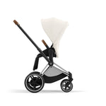 Cybex e-Priam Pushchair - Chrome Brown / Off White