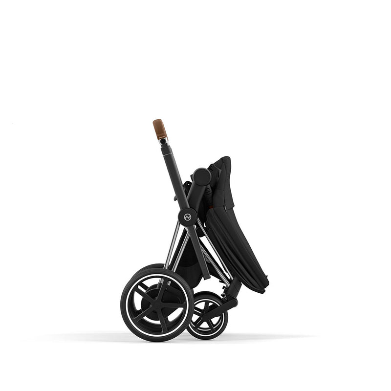Cybex e-Priam Pushchair - Chrome Brown / Sepia Black