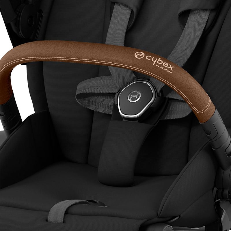 Cybex e-Priam Pushchair - Chrome Brown / Sepia Black