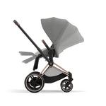 Cybex e-Priam Travel System - Rosegold / Mirage Grey