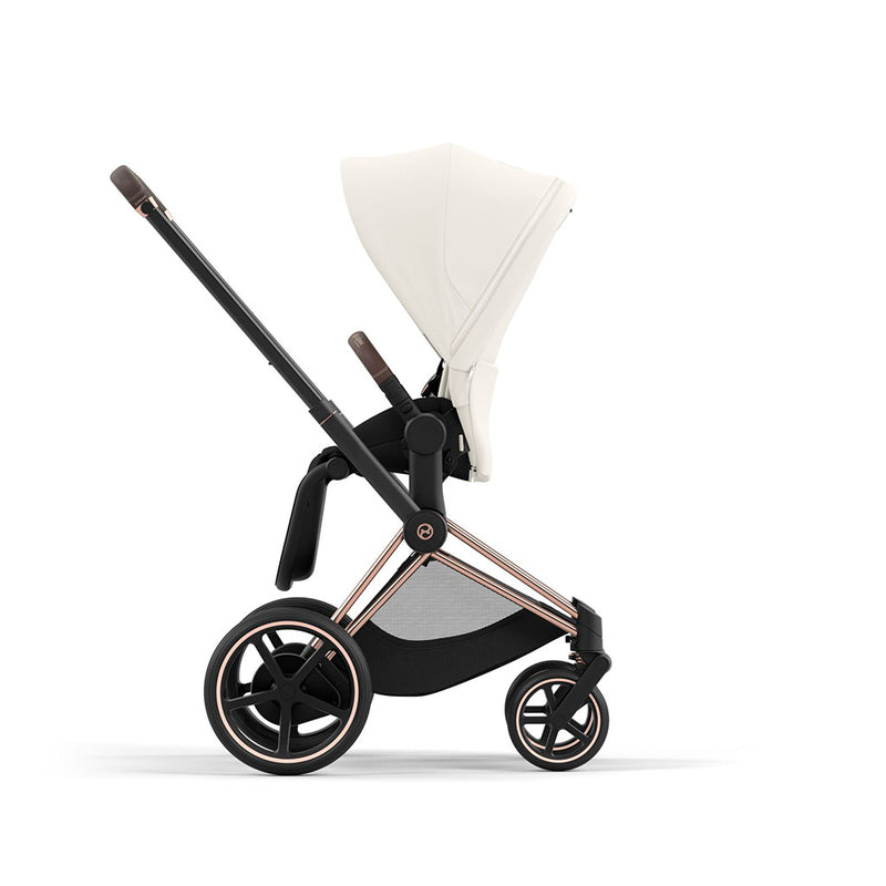Cybex e-Priam Travel System - Rosegold / Off White
