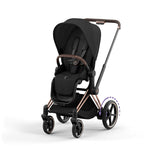 Cybex e-Priam Travel System - Rosegold / Sepia Black