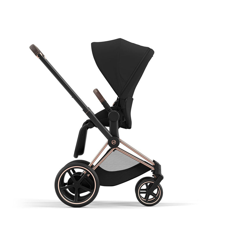 Cybex e-Priam Travel System - Rosegold / Sepia Black