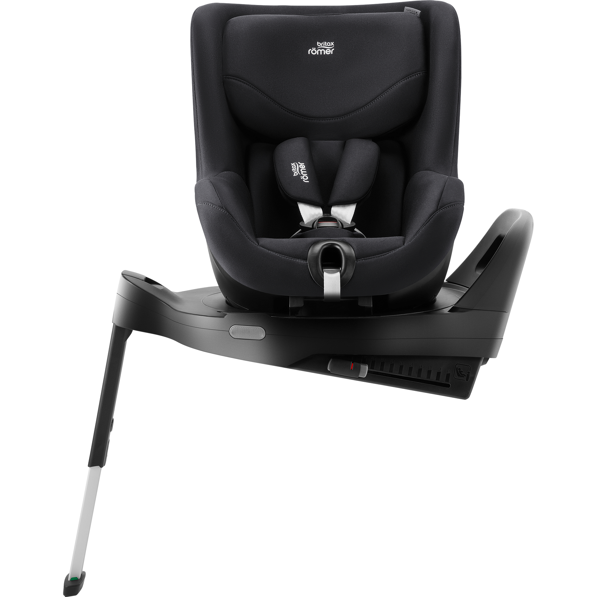 dualfix britax Dualfix Pro M 360 Spinning Baby Car Seat - Deep Black