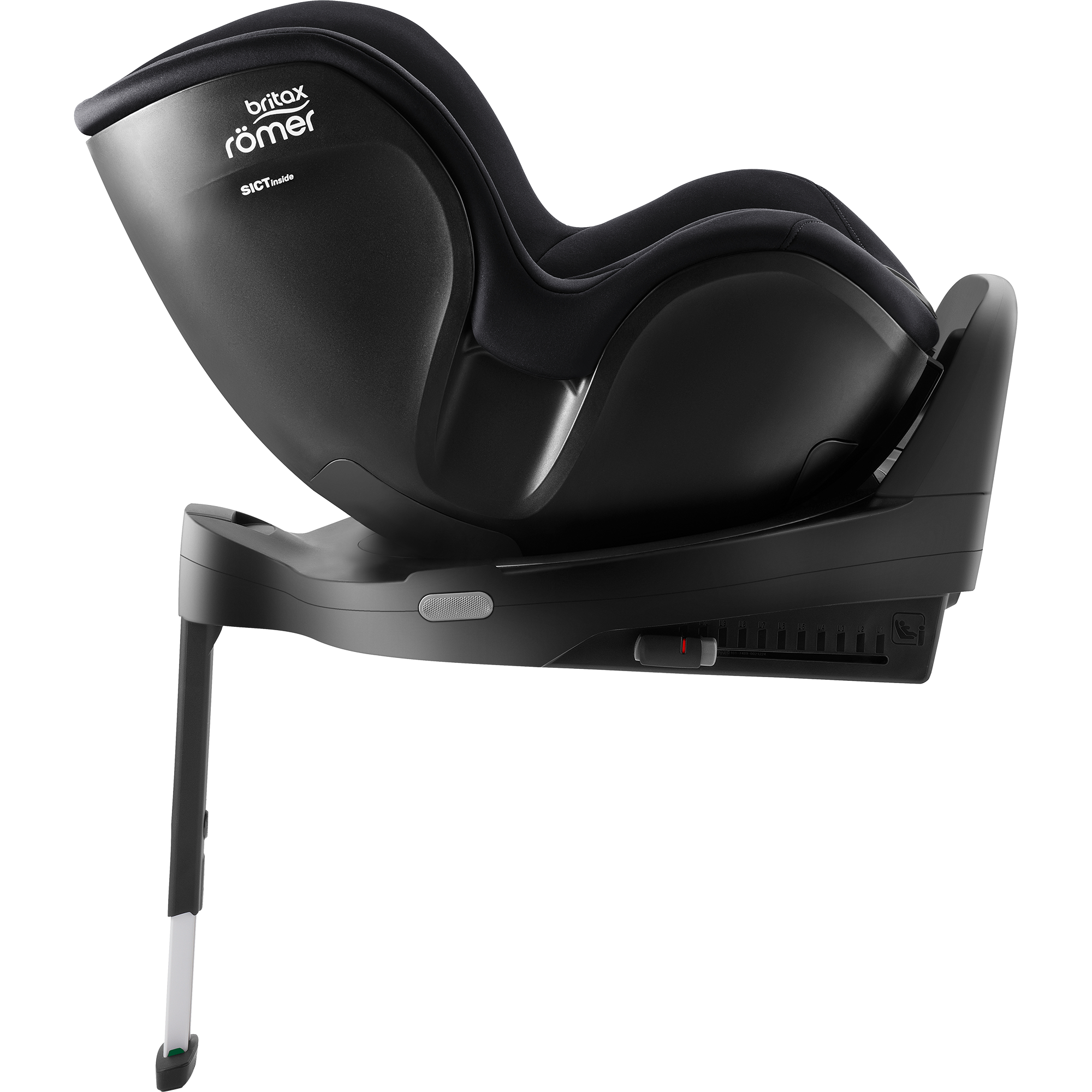 Britax Dualfix Pro M - Deep Black