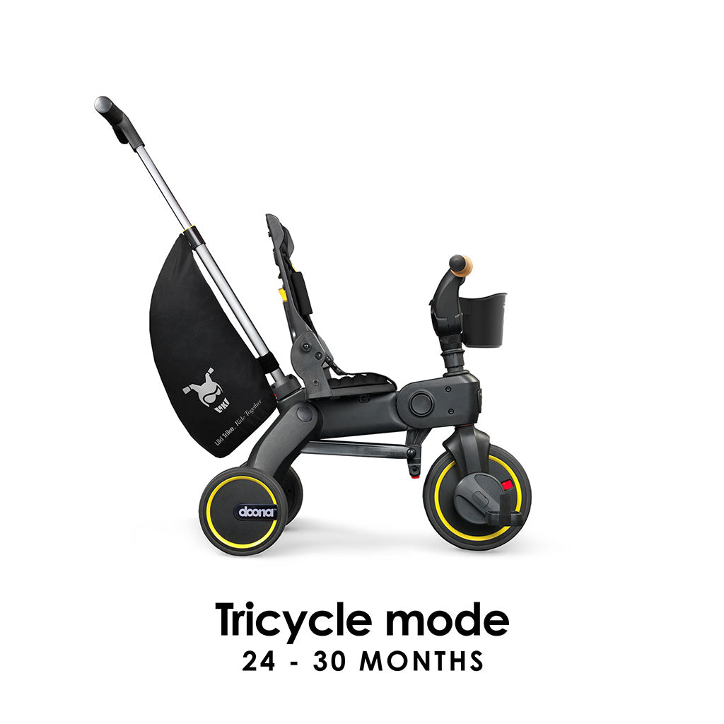 Doona Liki Trike S5 - Nitro Black Deluxe