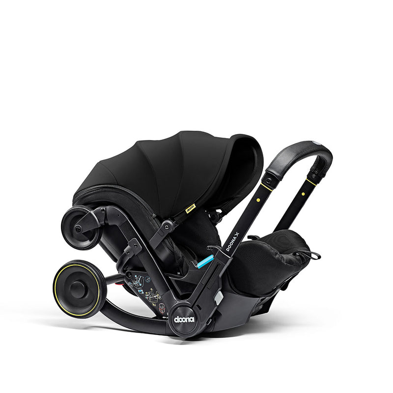 Doona X Car Seat Stroller and Base - Nitro Black