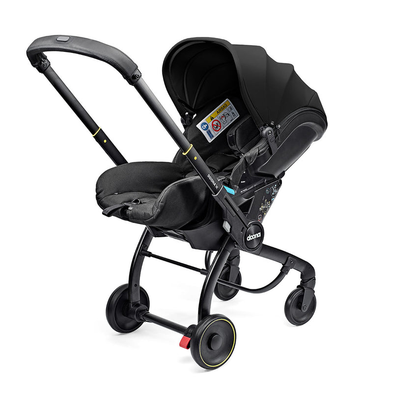 Doona X Car Seat Stroller and Base - Nitro Black