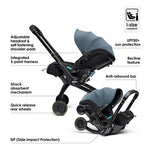 Doona X Car Seat Stroller and Base - Ocean Blue