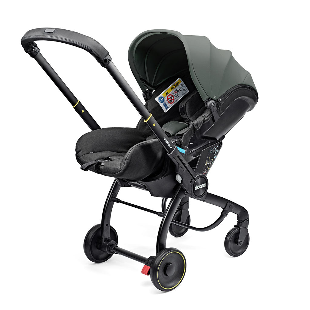 Doona X Car Seat Stroller and Base - Slate Green