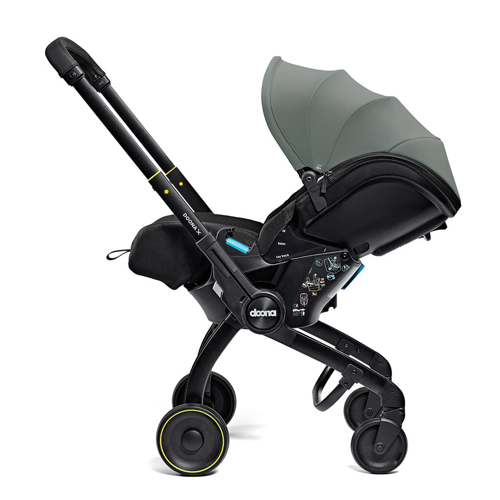 Doona X Car Seat Stroller and Base - Slate Green